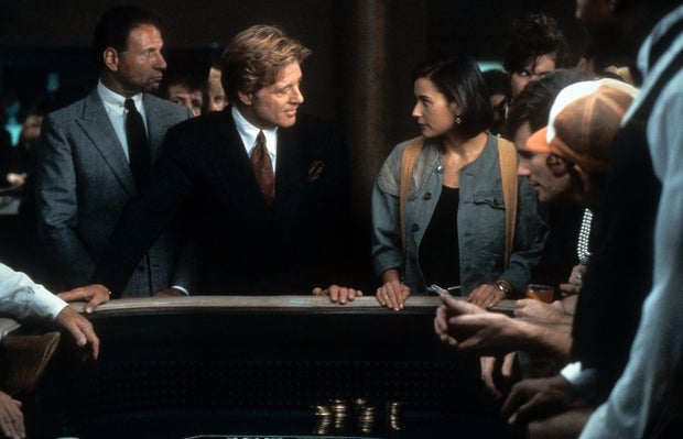 Robert Redford And Demi Moore In 'Indecent Proposal' 