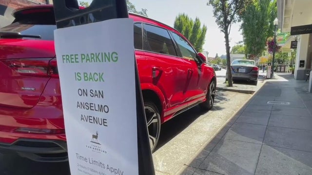 San Anselmo Downtown Parking 