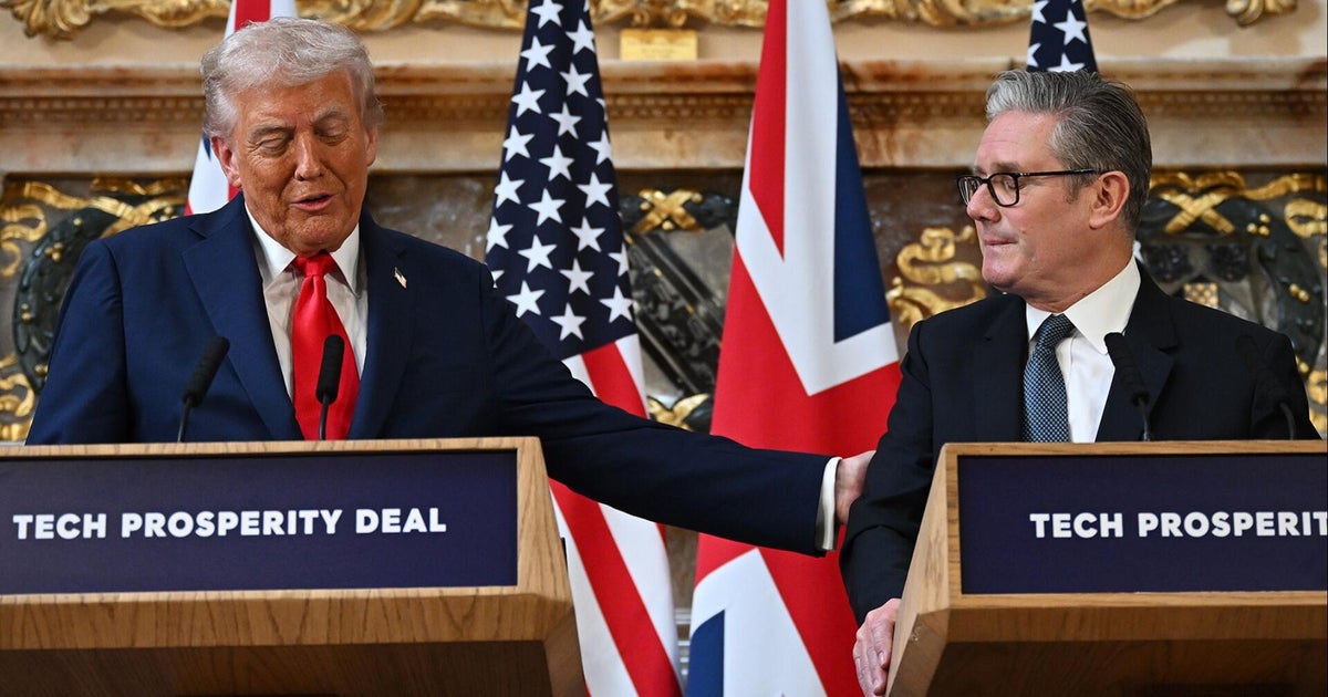 Trump asked about Putin, Gaza, Kimmel and more before wrapping up U.K. visit