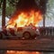 Violence erupts at right-wing demonstration in the Netherlands ahead of election