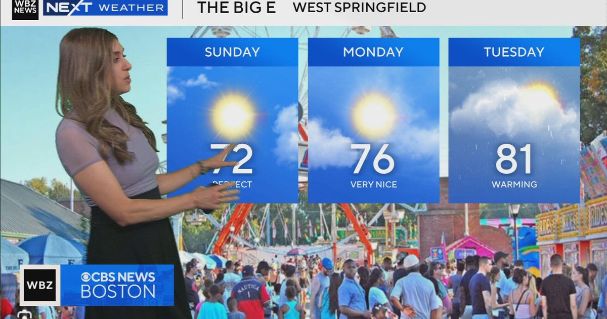 Next Weather: WBZ midday forecast for September 20 - CBS Boston