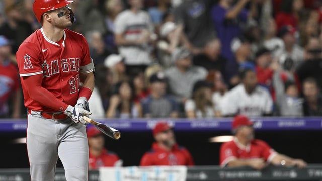 Angels Rockies Baseball 