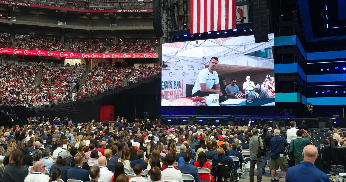 Charlie Kirk memorial service honors conservative activist
