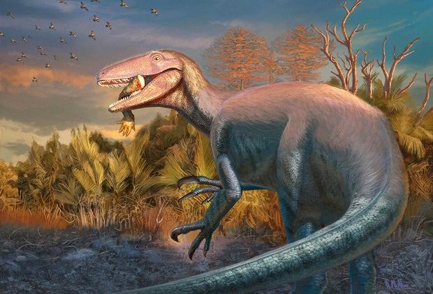 Clawed Dinosaur 