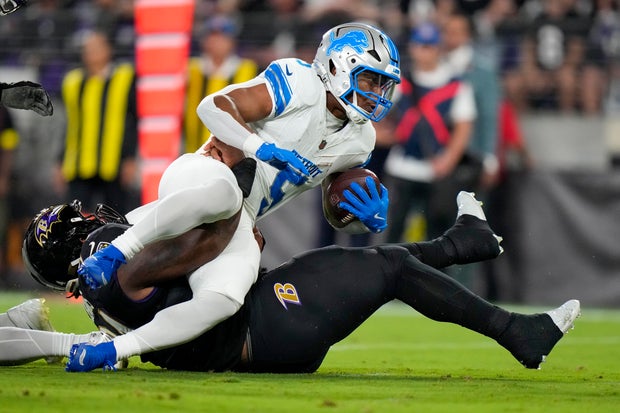 Lions Ravens Football