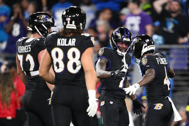 Lions Ravens Football