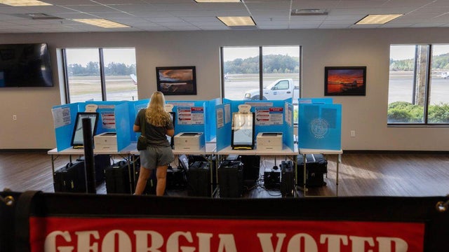 Georgia Residents Cast Ballots For 2024 US Presidential Election 