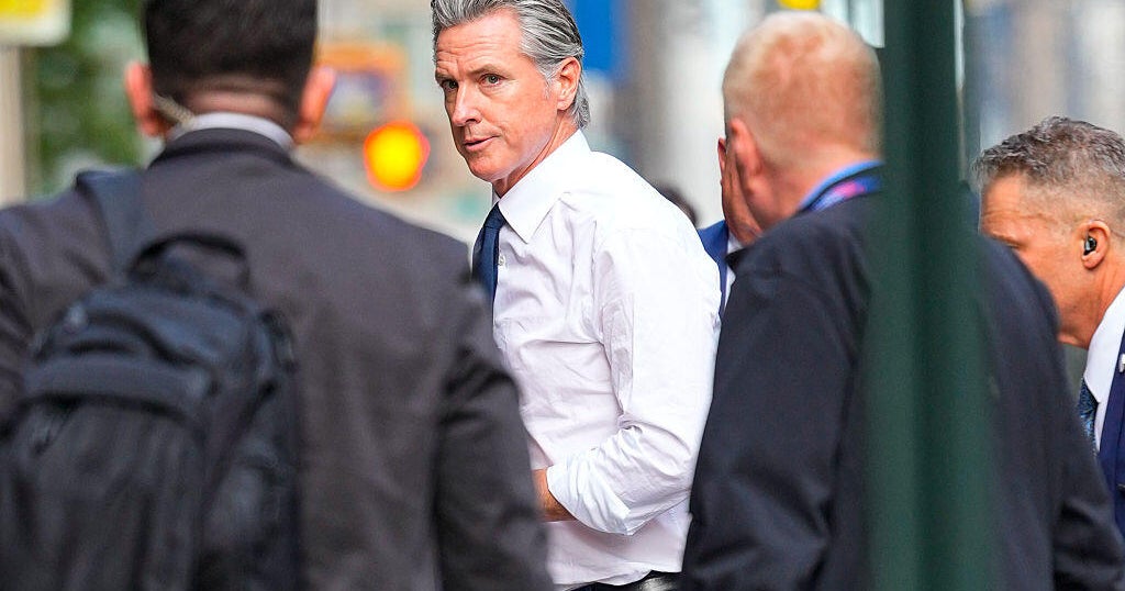 California Gov. Gavin Newsom tells Stephen Colbert “I fear we will not have an election in 2028 unless we wake up”