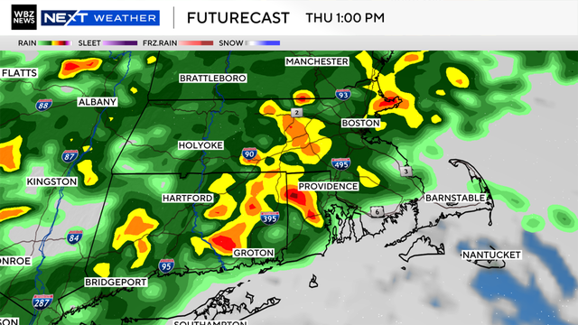 Thursday rain 
