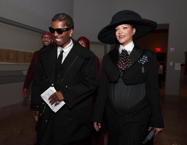 A$AP Rocky and Rihanna 