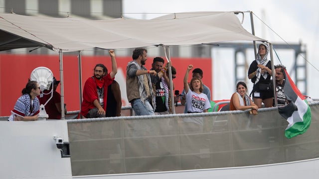 The Global Sumud Flotilla Departs From Barcelona To Gaza With More Than 20 Ships And More Than 300 People 