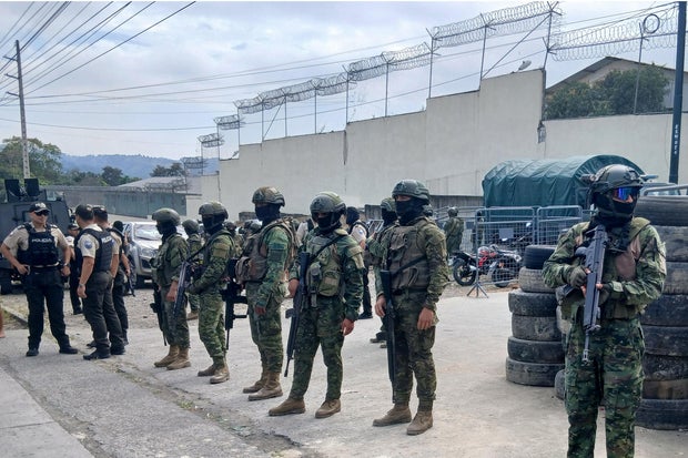 ECUADOR-PRISION-CRIME-VIOLENCE 