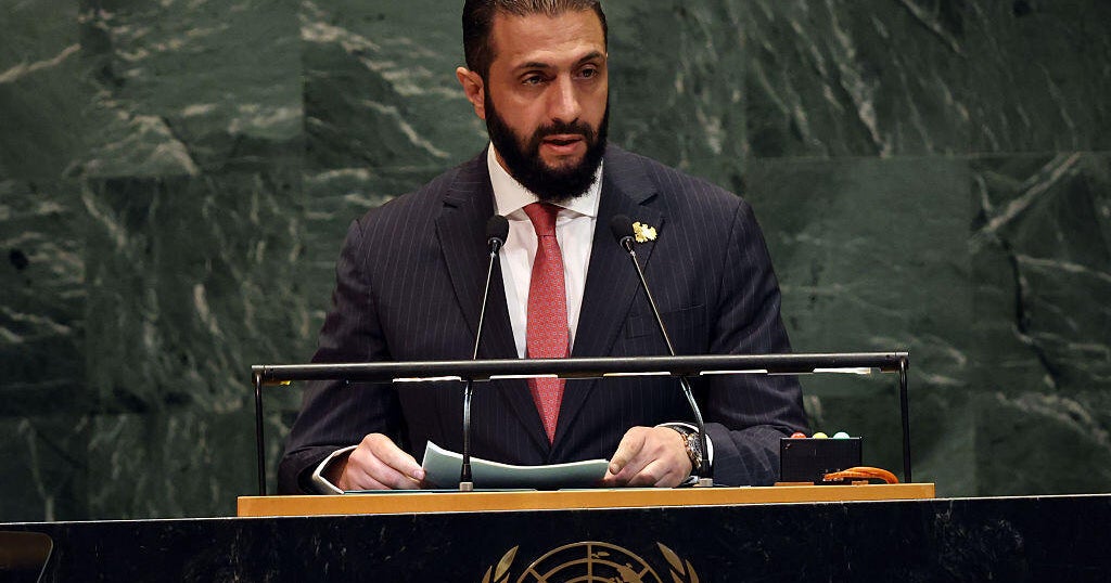 A new president of Syria warns the acts of Israel may end up separating us from us