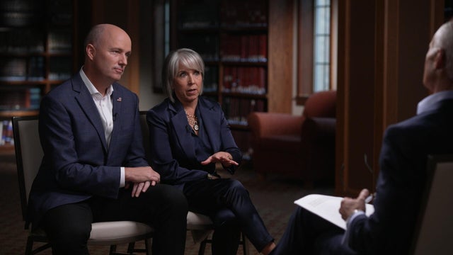 Govs. Spencer Cox and Michelle Lujan Grisham 