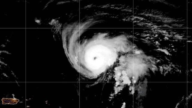                        Humberto grows to Category 4 hurricane in Atlantic. Maps show its forecast path.                   