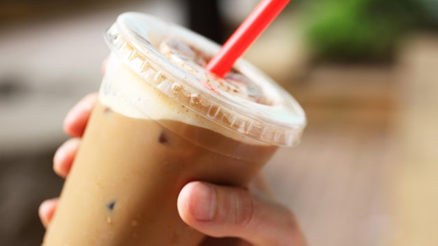 Iced Coffee in Hand 
