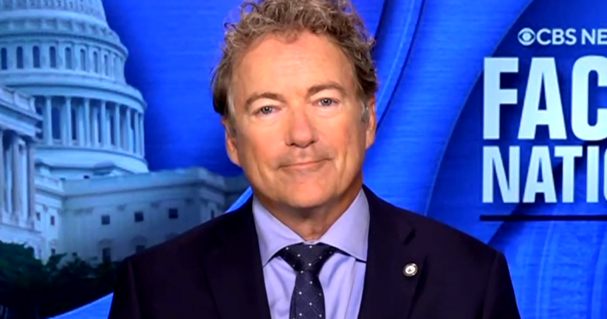 Transcript: Sen. Rand Paul on Face the Nation with Margaret Brennan, Sept. 28, 2025
