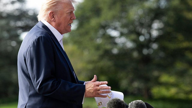 President Trump Returns To White House From New York 