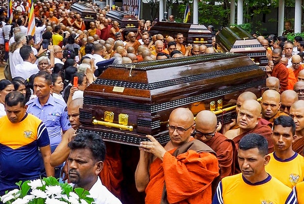 SRI LANKA-INDIA-RUSSIA-ROMANIA-ACCIDENT-BUDDHISM 