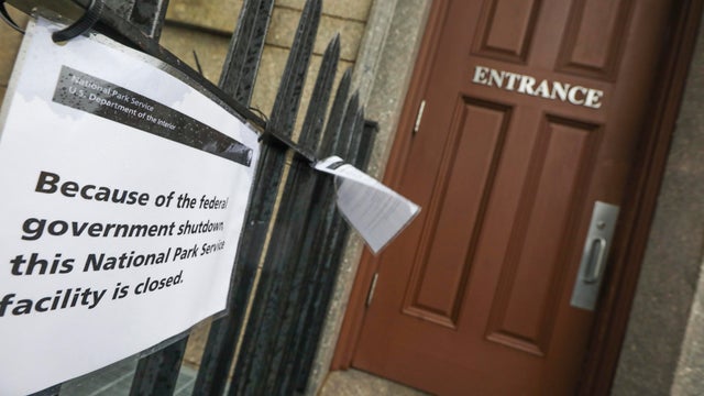 Bunker Hill Monument closed 