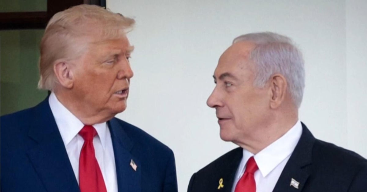 Trump teases plan to end war in Gaza ahead of Netanyahu meeting - CBS News