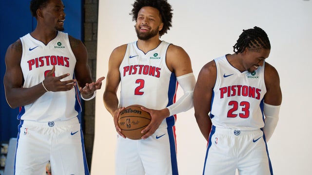 Pistons Media Day Basketball 