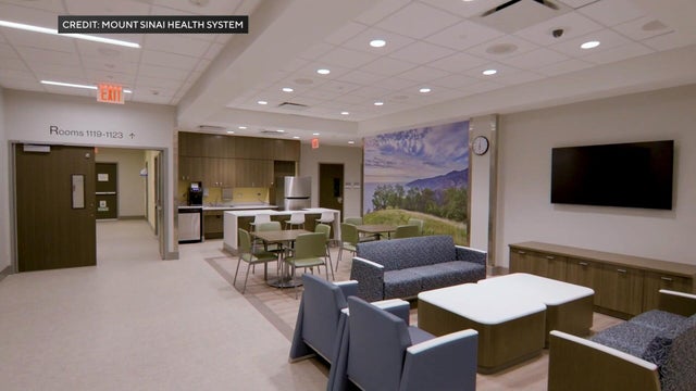 Kitchen space in Mount Sinai Behavioral Health Center 
