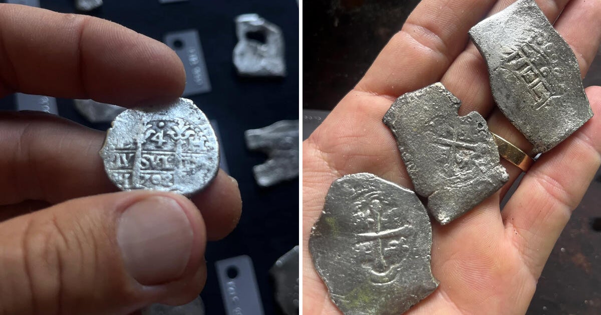 Treasure hunters discover  million in gold and silver coins from 1715 shipwreck off Florida’s coast
