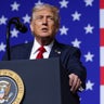 President Trump And Pete Hegseth Address U.S. Senior Military Leaders At Quantico 