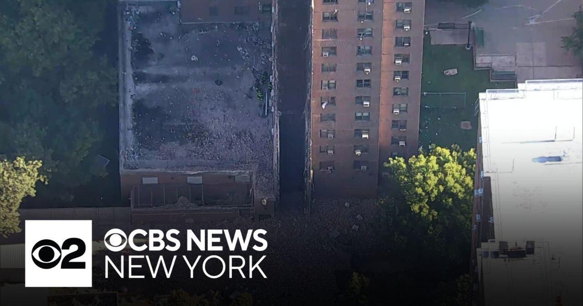 Gas Explosion Collapses Corner of Bronx NYCHA Tower