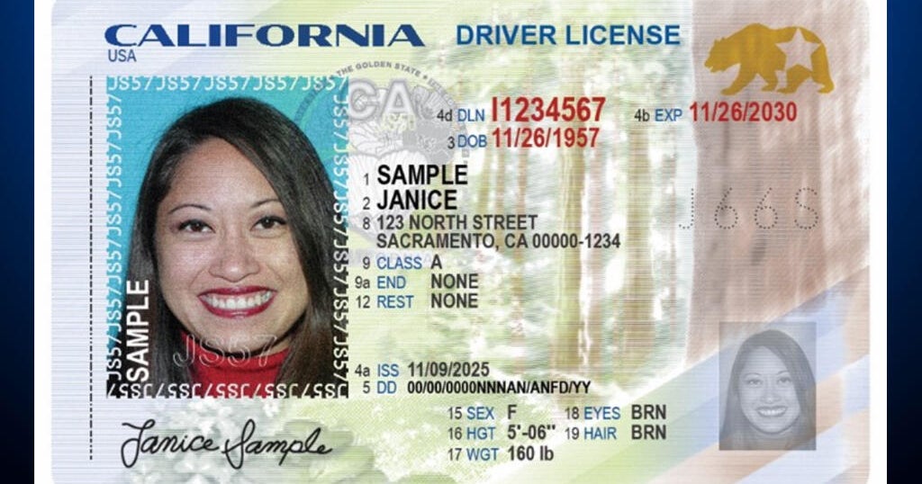 California DMV unveils redesigned driver's licenses, new security