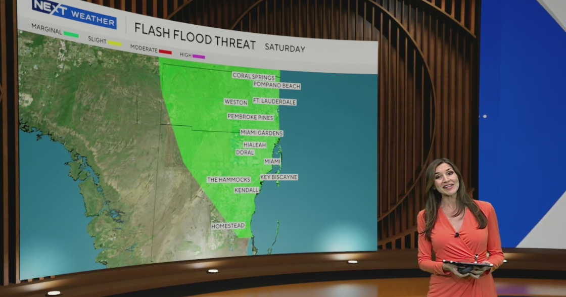 Miami-Dade, Broward face risk of flash flooding after more rain hits South Florida