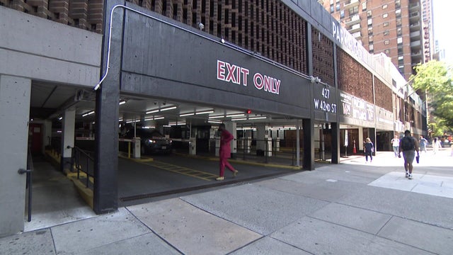 Parking garage on West 42nd Street 