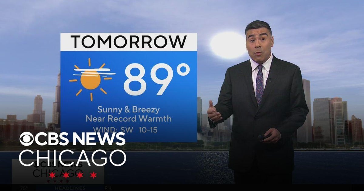 More summerlike heat this weekend in Chicago - CBS Chicago