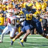 No. 20 Michigan conquers Wisconsin 24-10 