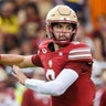 True freshman Mason Heintschel leads Pitt to 48-7 rout of Boston College 