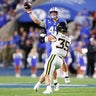 Bear Bachmeier throws for career-high 351 yards to lead No. 23 BYU past West Virginia, 38-24 