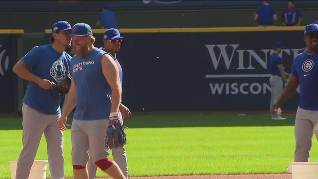 Cubs practice 