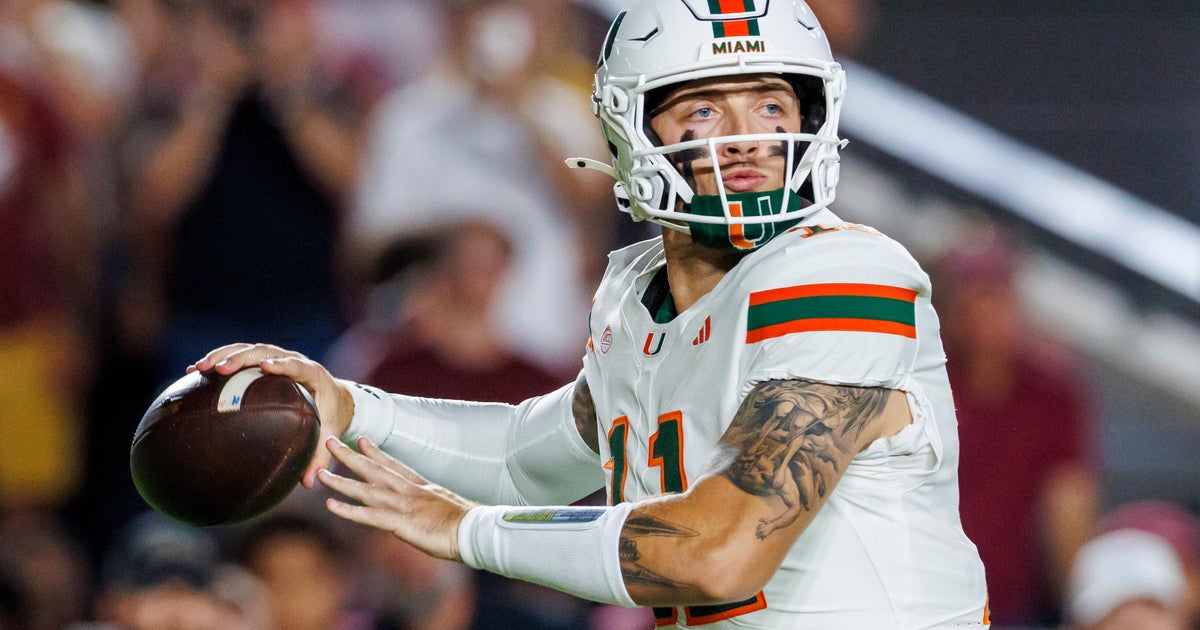 Carson Beck throws 4 TD passes to help No. 3 Miami Hurricanes hold off No. 19 Florida State Seminoles 28-22