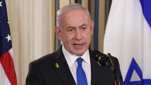 Israel's Benjamin Netanyahu Meets With Trump At The White House 