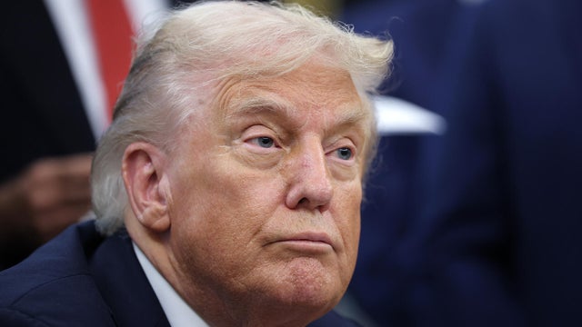 President Trump Signs Executive Order In Oval Office 