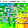 Cold front brings cooler temperatures to Colorado on Sunday 