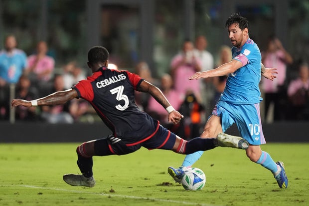 MLS Revolution Inter Miami Soccer 