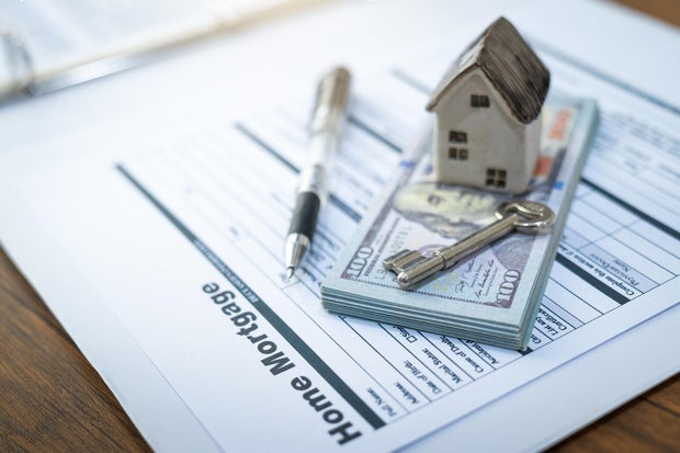 Home Mortgage loan,Home concept 