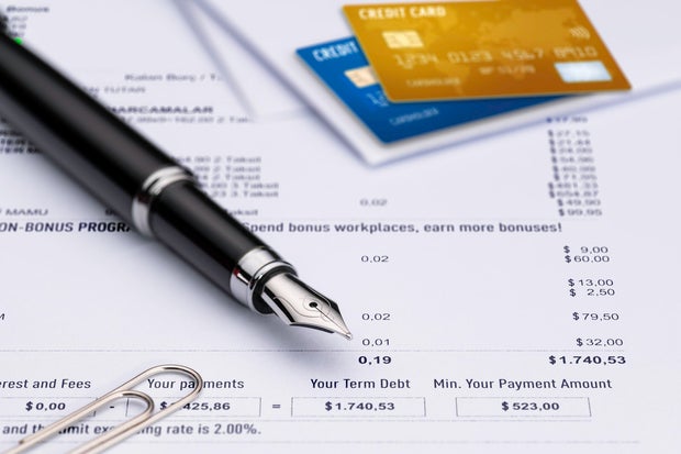 Credit Card Financial Bill Control - Credit Card Bank Statement Control 