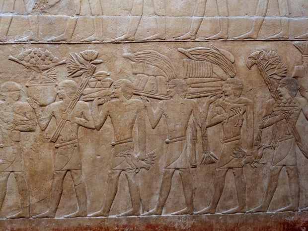 Relief from the interior of the Tomb of Kagemni Egypt 