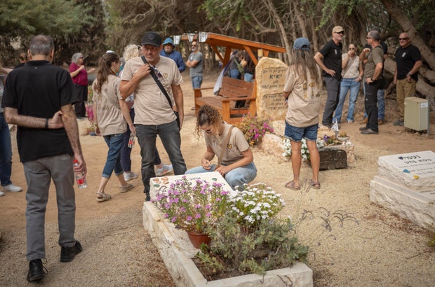 October 7, the memorial memorial in Nir Oz 
