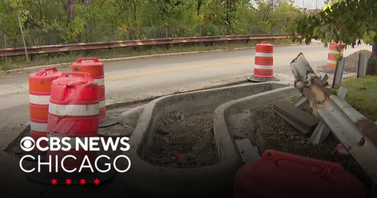 Residents in Jefferson Park confused over chicane construction - CBS ...