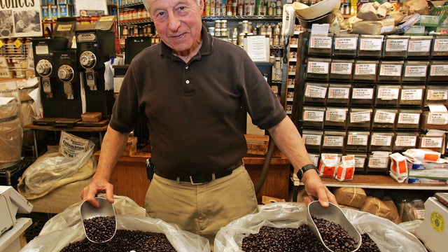 Saul Zabar, President and co-owner of Zabar's; chief coffee 