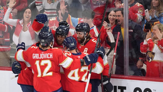 Blackhawks Panthers Hockey 